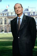 Portrait de Jacques Chirac