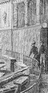 Hémicycle du Sénat au 19e siècle
