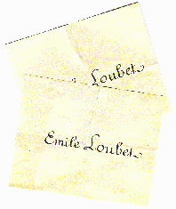 Bulletins de vote pour E. Loubet