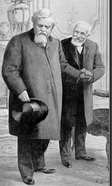 A. Fallières et E. Loubet