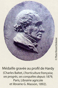 Médaille gravée au profil de HARDY Julien-Alexandre, © Photo Vincent DERKENNE