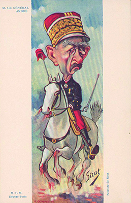 Sirat,« Le général André », carte postale, Archives départementales de la Charente-Maritime, 13 J 54