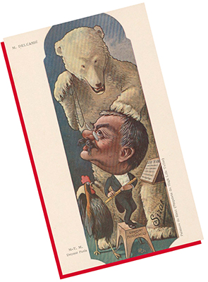 Sirat. "M. Delcassé", carte postale, (1898 -1905) , Archives départementales de la Charente- Maritime, 13 J 54