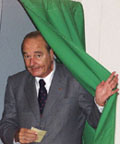 Illustration : Photo de Jacques Chirac