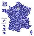 Illustration : Départements français
