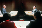 Illustration : Débat télévisé des présidentielles de 1974©AFP