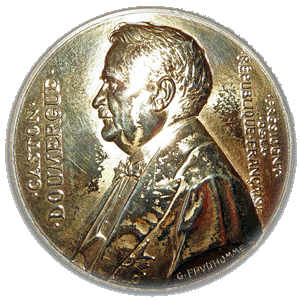 Médaille de Gaston Doumergue