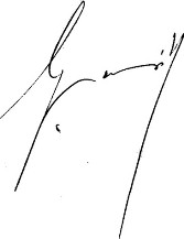 Signature de Gaston Monnerville