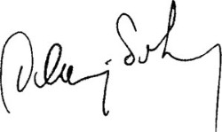 Signature d'Alain Poher