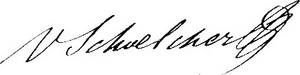Signature de Victor Schoelcher
